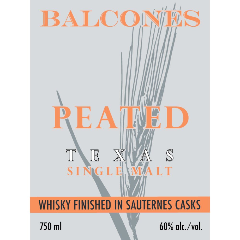 Balcones Peated Single Malt Finished in Sauternes Casks