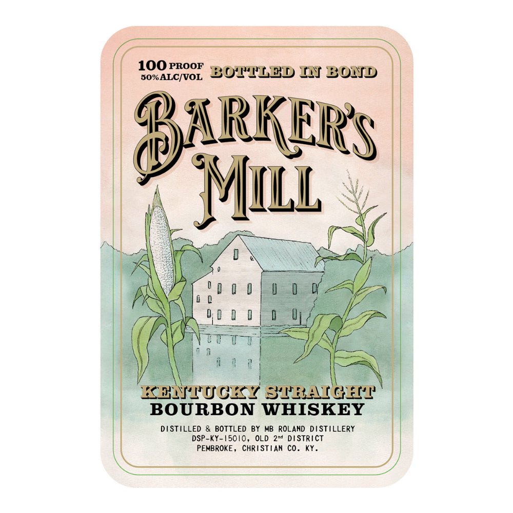 Barkerâs Mill Bottled in Bond Straight Bourbon