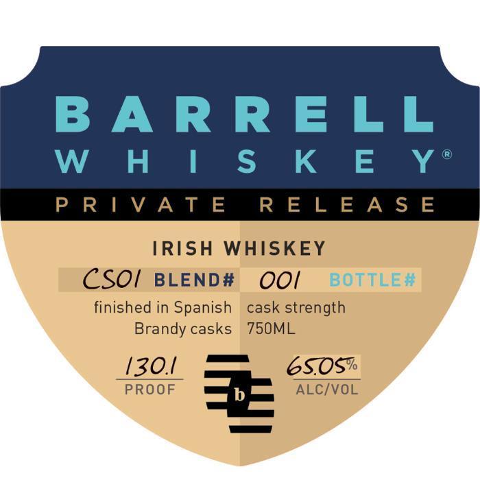 Barrell Private Release Irish Whiskey