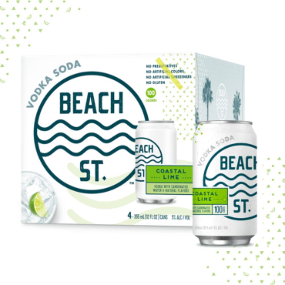 BEACH ST. Vodka Soda Coastal Lime