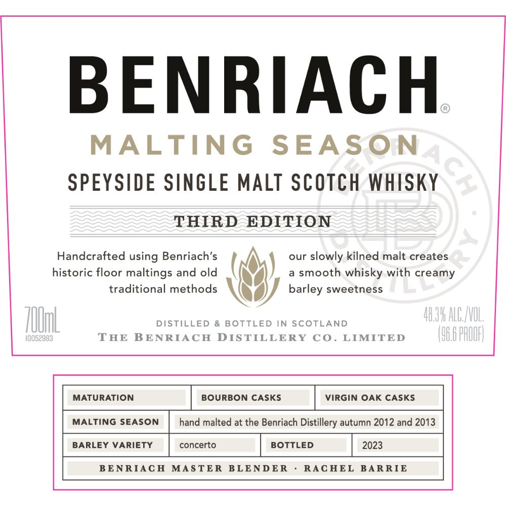 Benriach Malting Season Third Edition