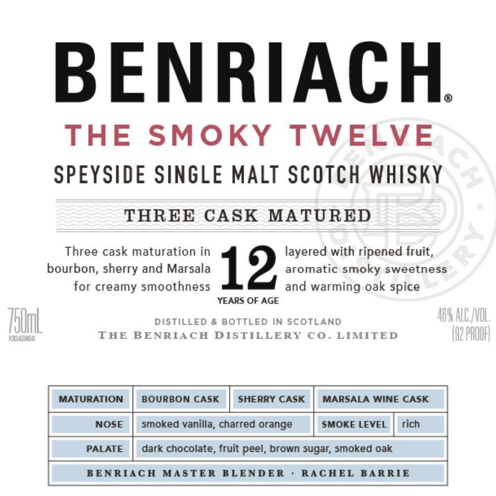 BenRiach The Smoky Twelve