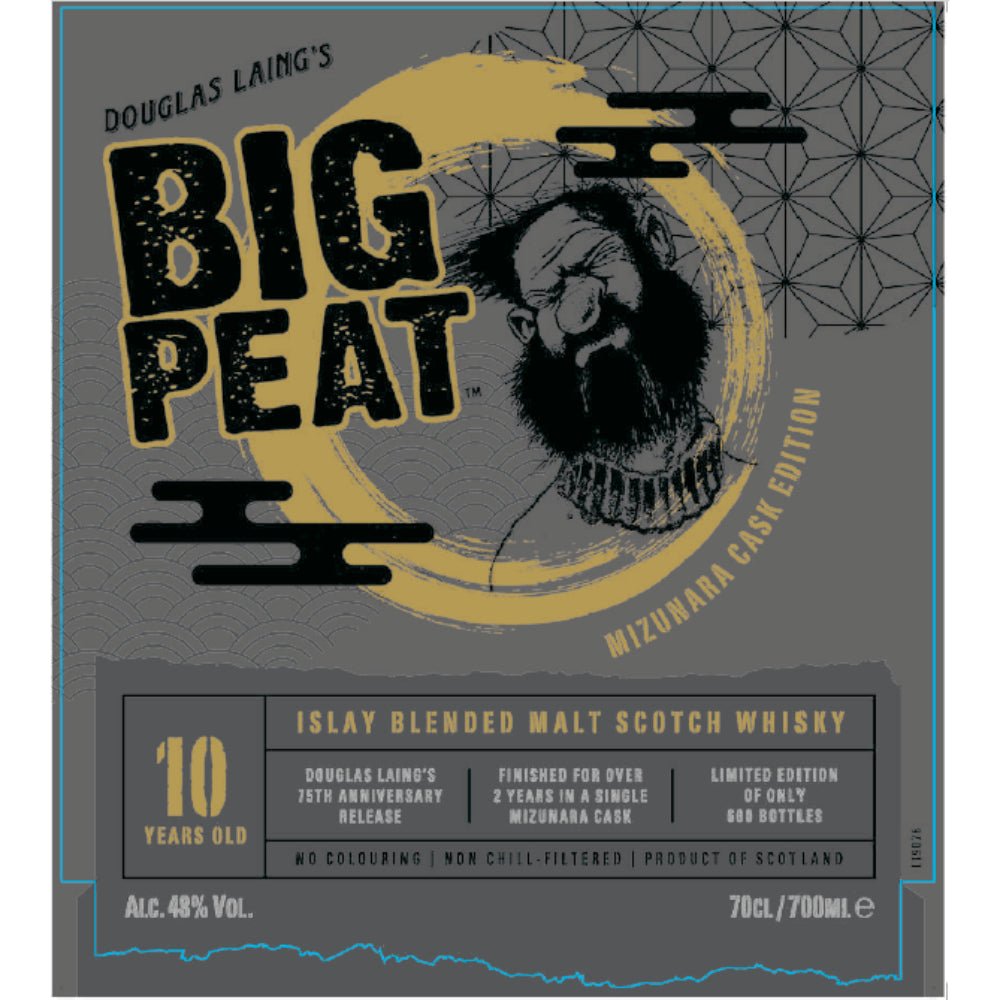 Big Peat Mizunara Cask Edition 10 Year Old