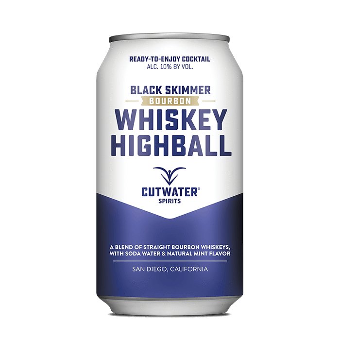 Black Skimmer Whiskey Highball (4 Pack - 12 Ounce Cans)