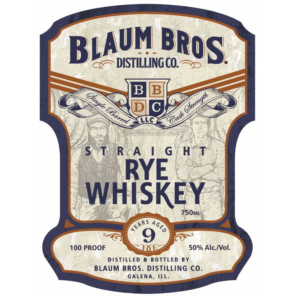 Blaum Bros 9 Year Old Straight Rye