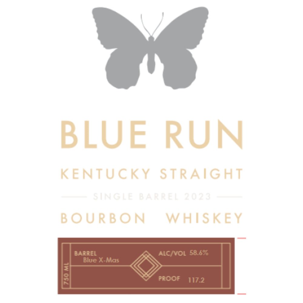 Blue Run âBlue X-Masâ Single Barrel Bourbon 2023