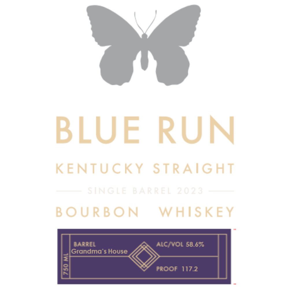 Blue Run âGrandma's House' Single Barrel Bourbon 2023