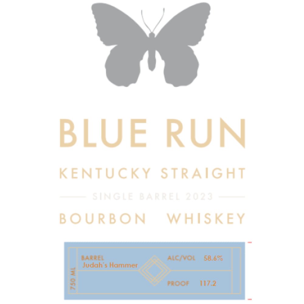 Blue Run âJudah's Hammer' Single Barrel Bourbon 2023