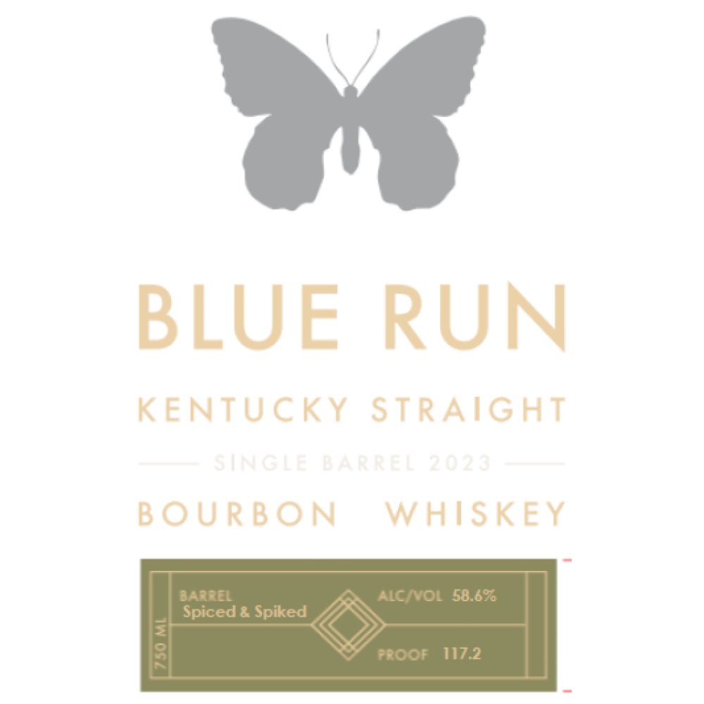 Blue Run âSpiced & Spikedâ Single Barrel Bourbon 2023