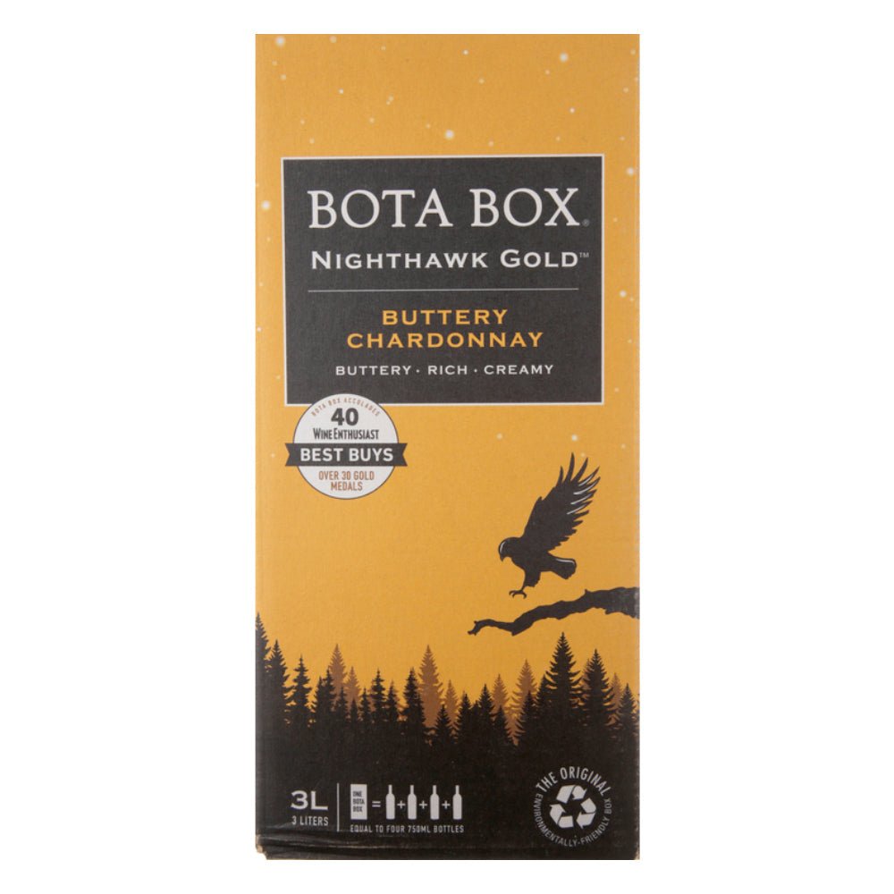 Bota Box Nighthawk Gold Buttery Chardonnay