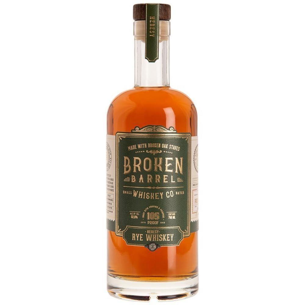 Broken Barrel Heresy Rye Whiskey