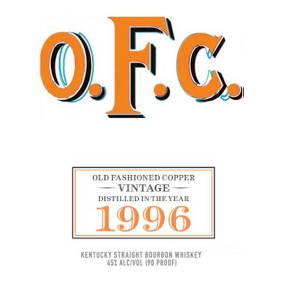 Buffalo Trace O.F.C. Vintage Bourbon 1996