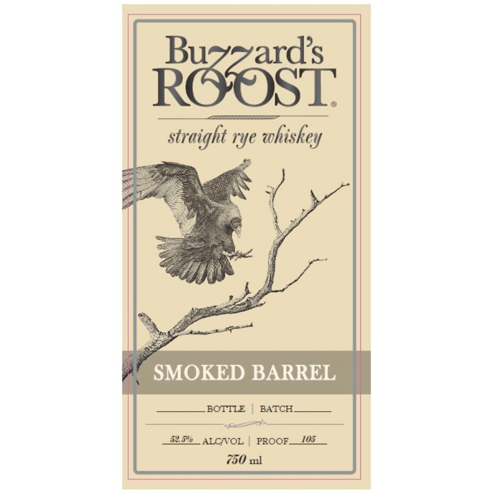 Buzzardâs Roost Smoked Barrel Straight Rye