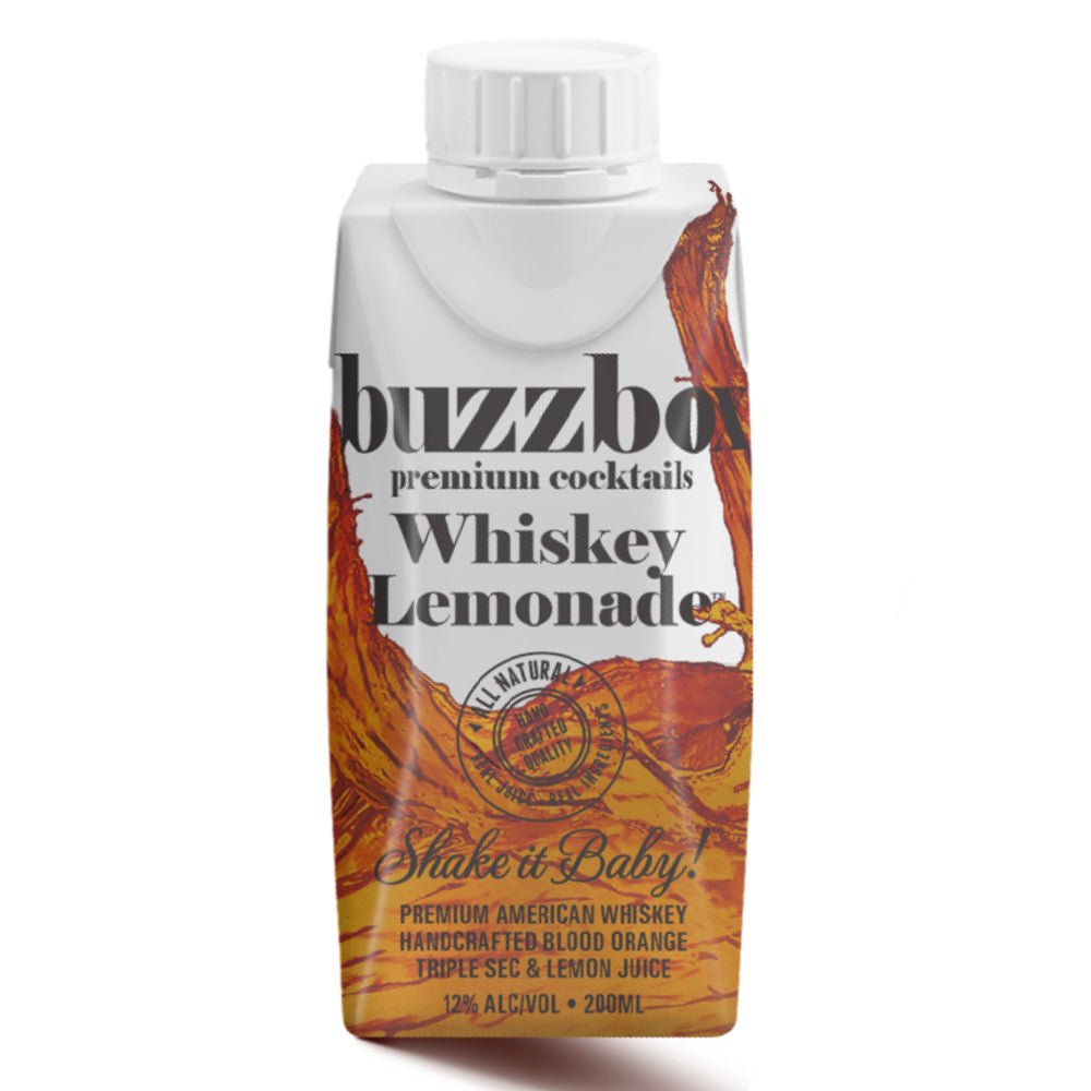 Buzzbox Whiskey Lemonade Cocktail 4PK