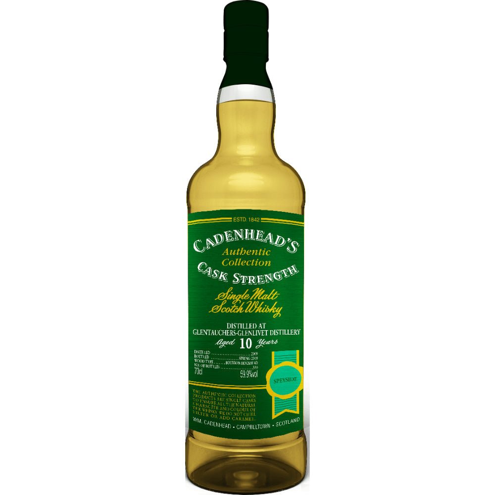 Cadenhead Authentic Collection Glentauchers-Glenlivet 10 Year Old