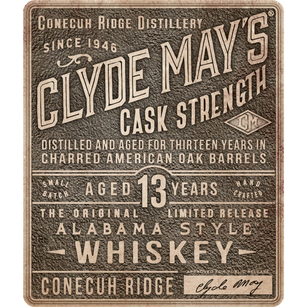 Clyde May's Small Batch Cask Strength 13 Year Old