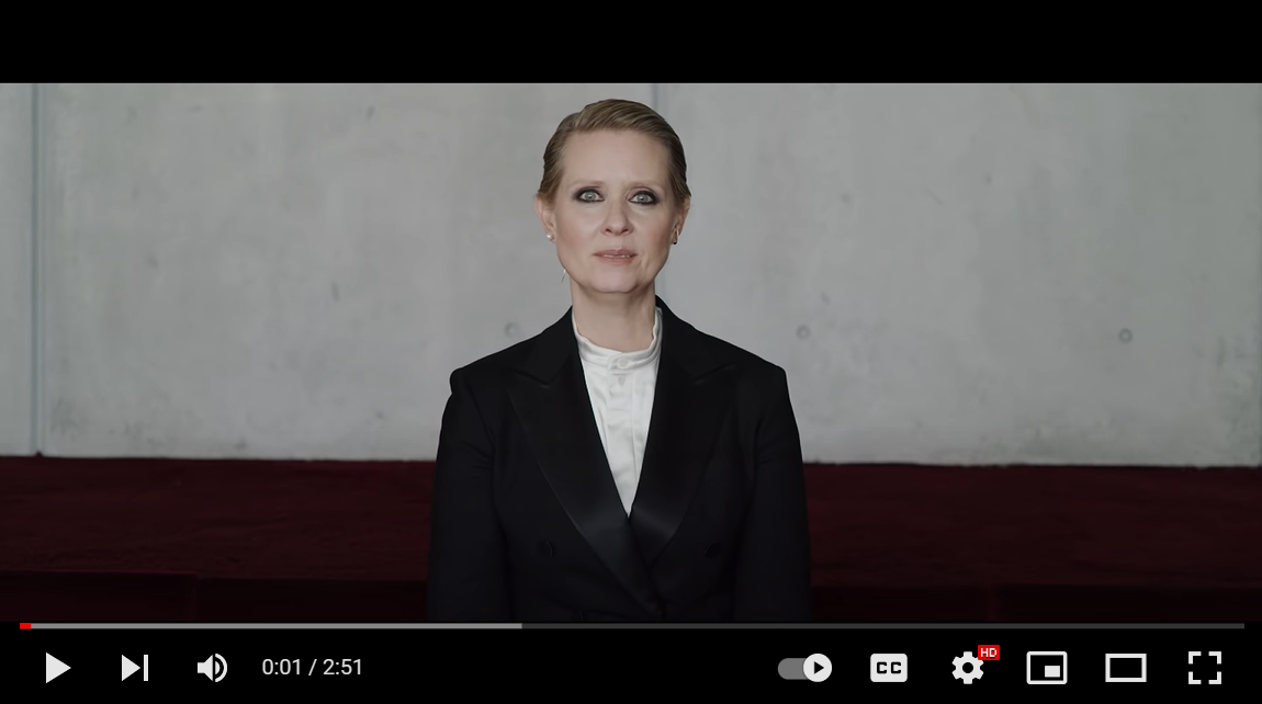 Cynthia Nixon and Girls Magazine Be A Lady They Said video cover