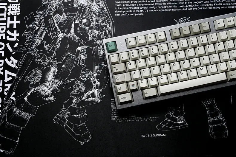 gundam deskmat