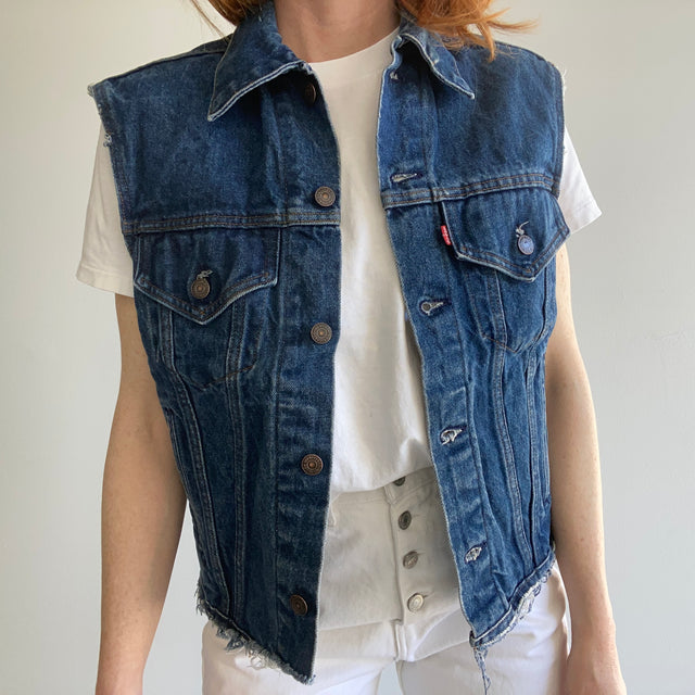 1970s Levi's DIY Denim Vest - THIS!! – Red Vintage Co