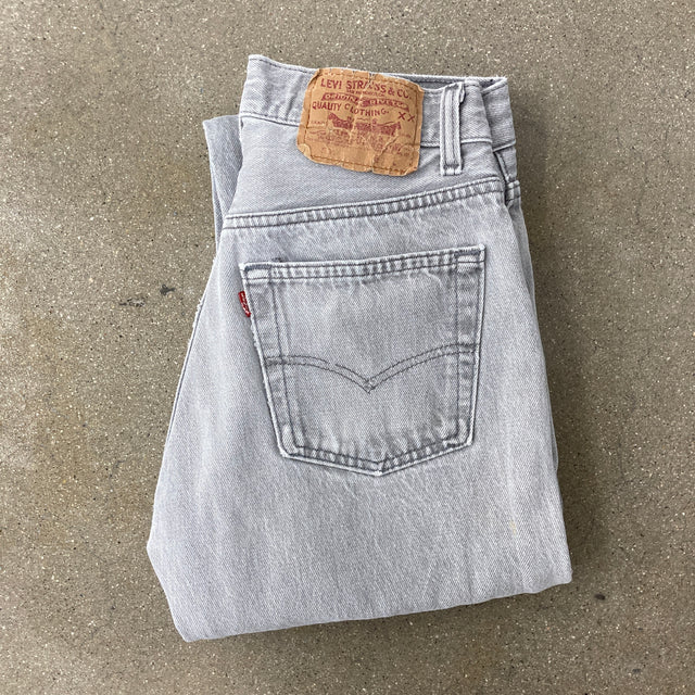 1980s  Light Gray Mended Levi's 501s – Red Vintage Co