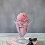 Strawberry Vanilla Bean Coconut Ice