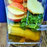 apple and kale green smoothies