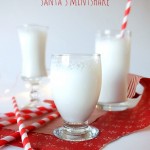 peppermint and candy cane milkshake