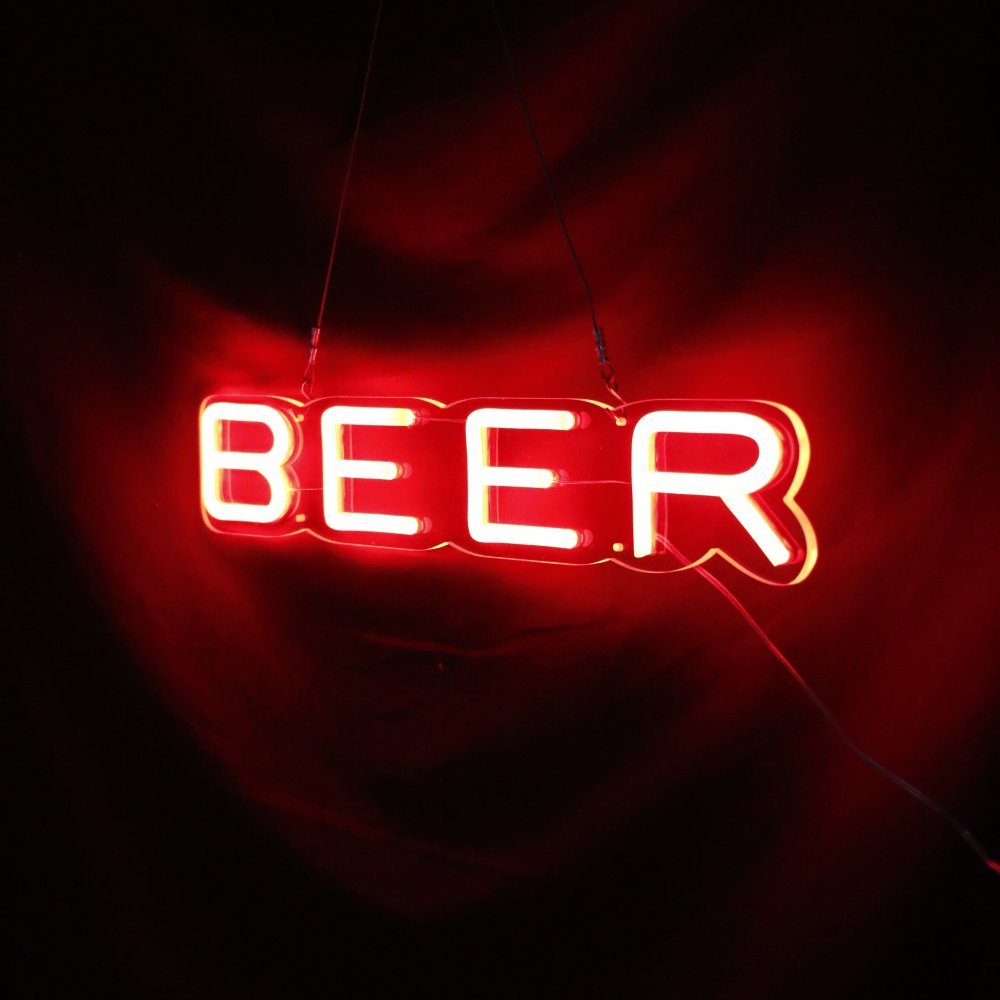 Beer Neon Sign Beer Led Sign Beer Sign Night Bar Club Pub Light Sign 0502