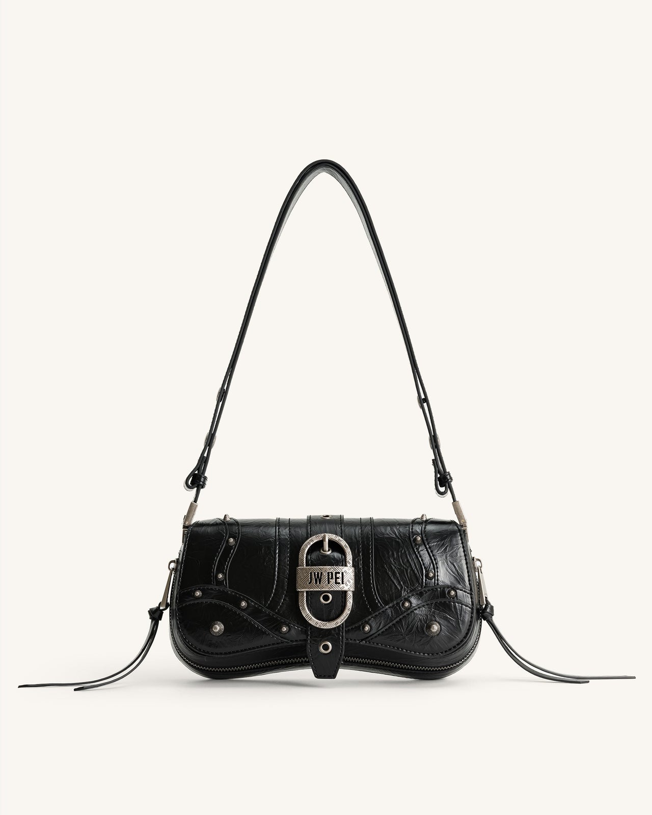 Lily Shoulder Bag - Black - JW PEI