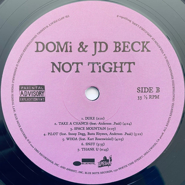 Domi & JD Beck『Not Tight 180g 重量盤レコード LP | nate