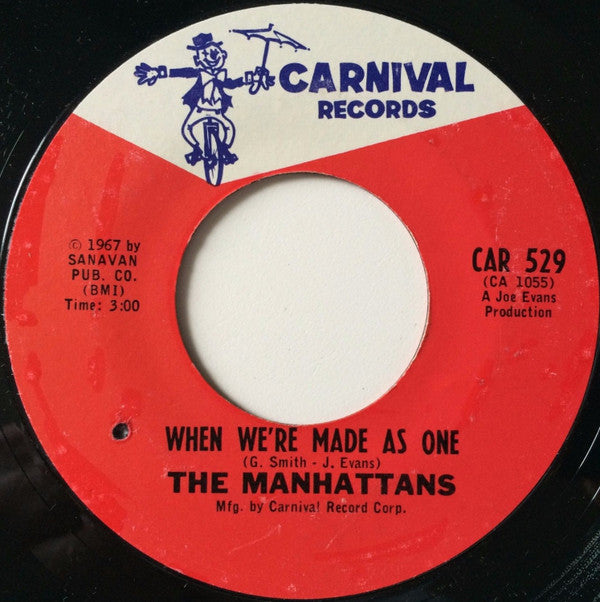 Manhattans : Baby I'm Sorry / When We're Made As One (7", Single)
