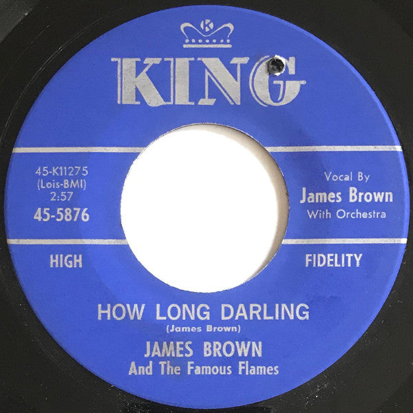 James Brown & The Famous Flames : Again / How Long Darling (7")