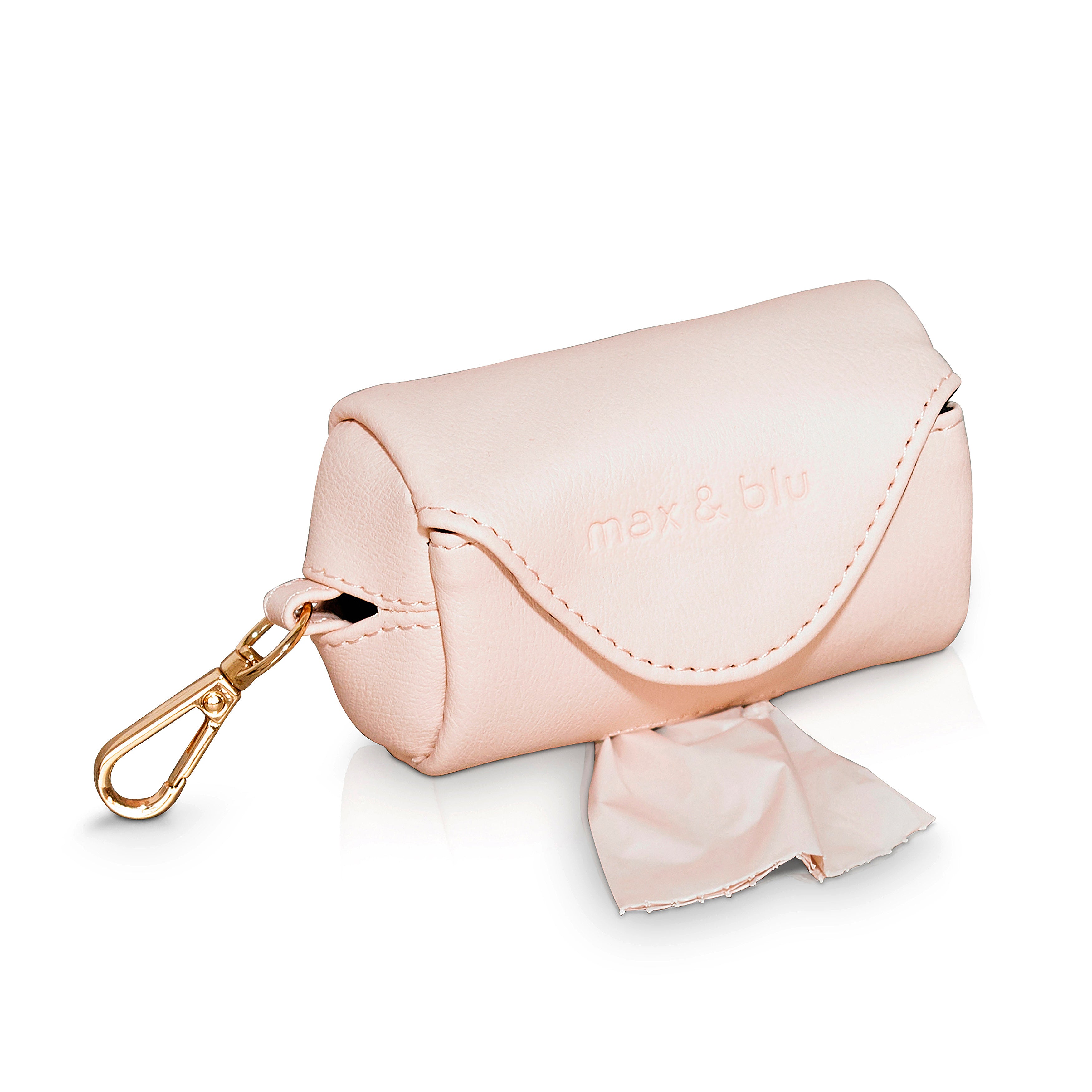 Max & Blu | Billie Poop Bag Holder in Pink Blush | Blush in Australia