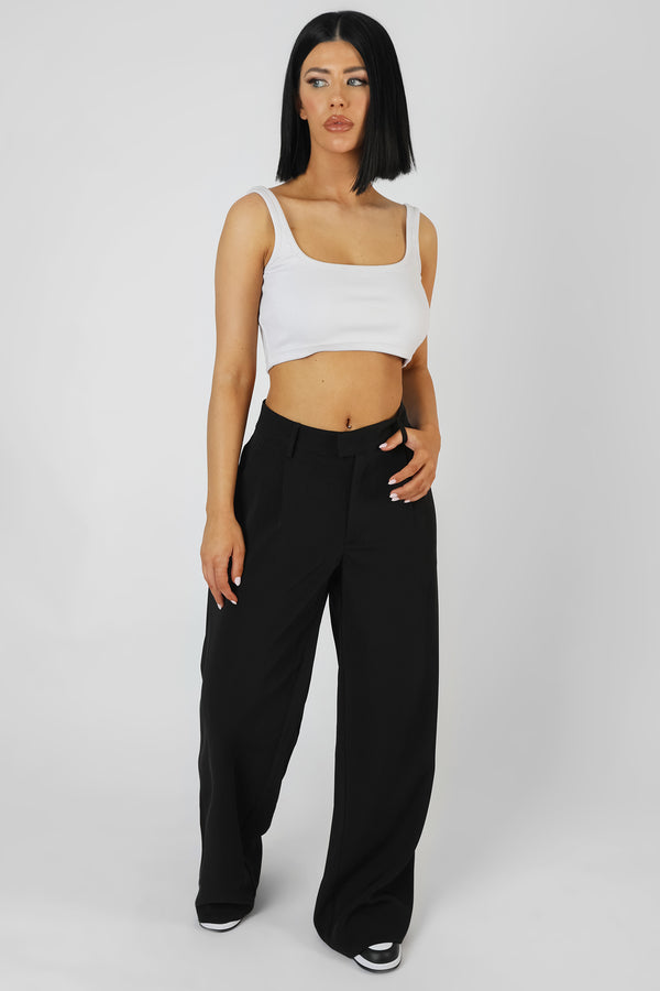 Halter Neck Ribbed Crop Top – rebalious