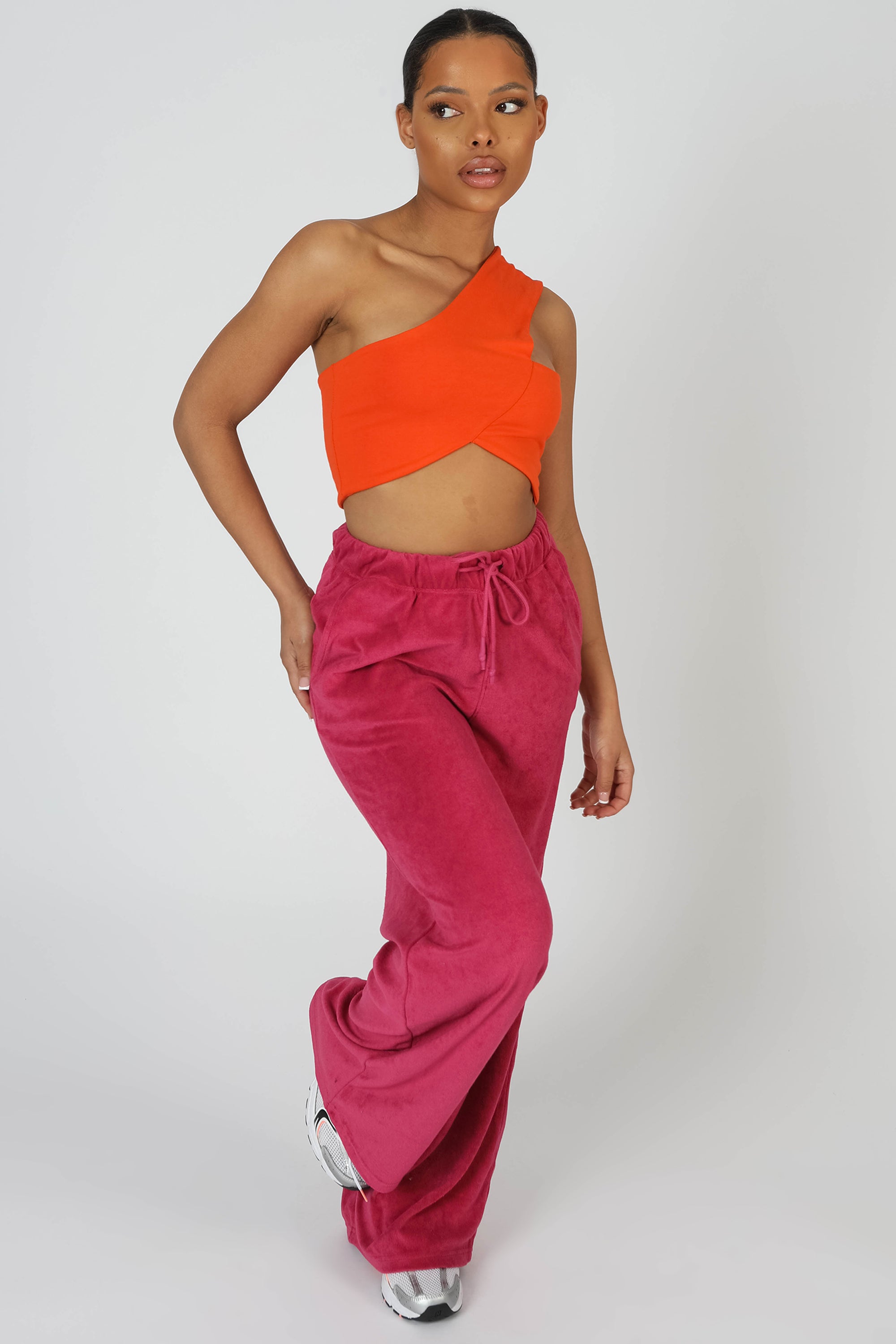 Asymmetric Bralet Orange UK 16 product