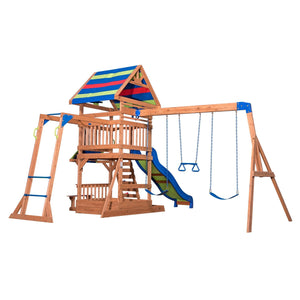 beachfront swing set