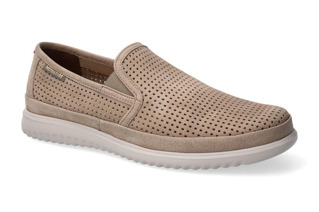 Verrassend genoeg het formulier alleen Mephisto Tiago Perforated Leather Loafers – Valentino's Comfort Shoes
