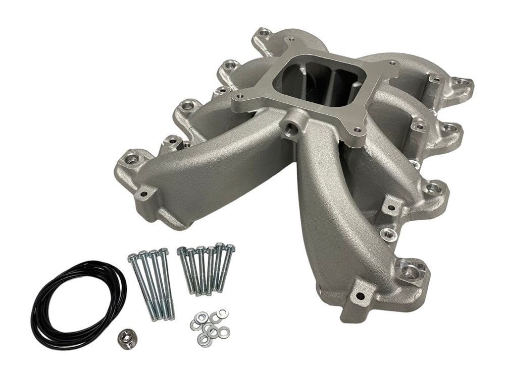 LS Intake Manifold Single Plan Mid Rise | Rectangular Port (LS3/L92)