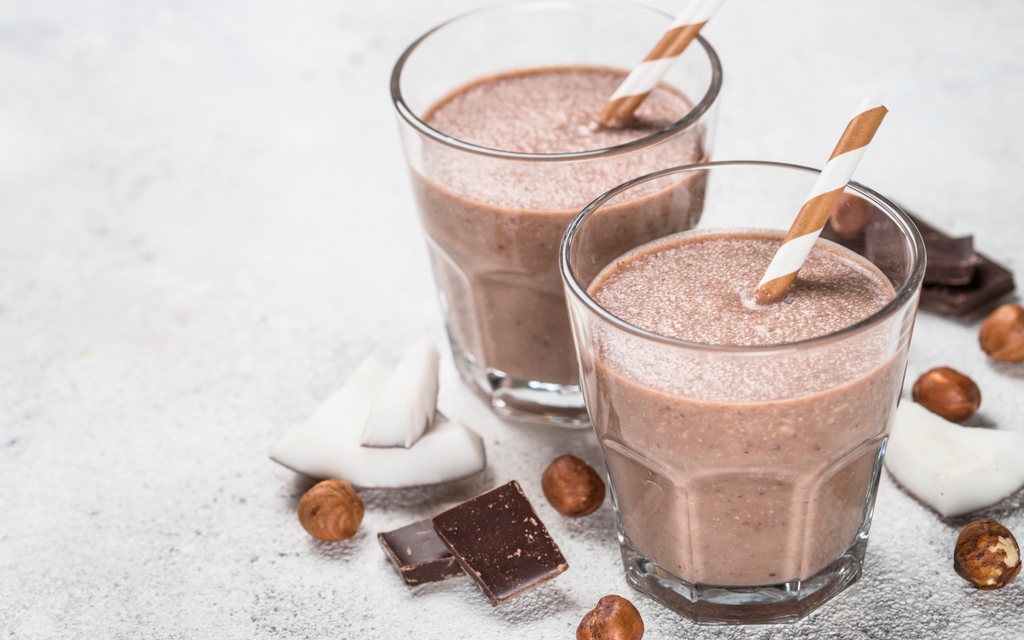 Chocolate protein shakes