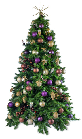 Woodland decorated Christmas tree hire Melbourne