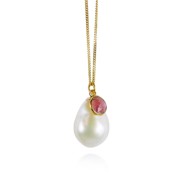 Long Baroque and Keshi Pearl Necklace – Mounir Jewellery
