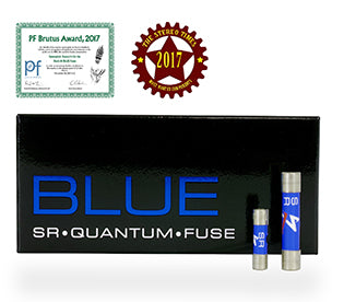 Synergistic Research BLUE Quantum Fuses received StereoTimes' Most Wanted Component 2017 Award