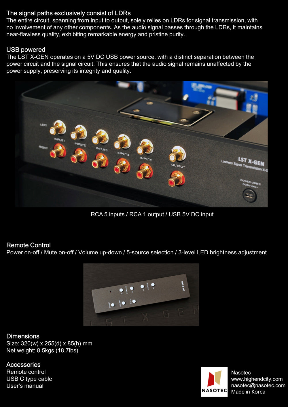 Nasotec LST X-GEN Manual Page 3