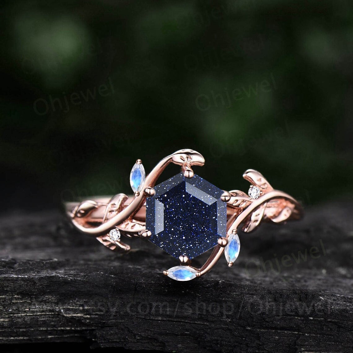 Amazon.com: Dazzlingrock Collection 0.90 Carat (ctw) 10k Round Blue Diamond  Ladies Swirl Bridal Engagement Ring Matching Band Set, White Gold, Size 5 :  Clothing, Shoes & Jewelry