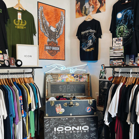 Iconic Consignment Vintage Clothing Store Downtown Victoria Resale Shop