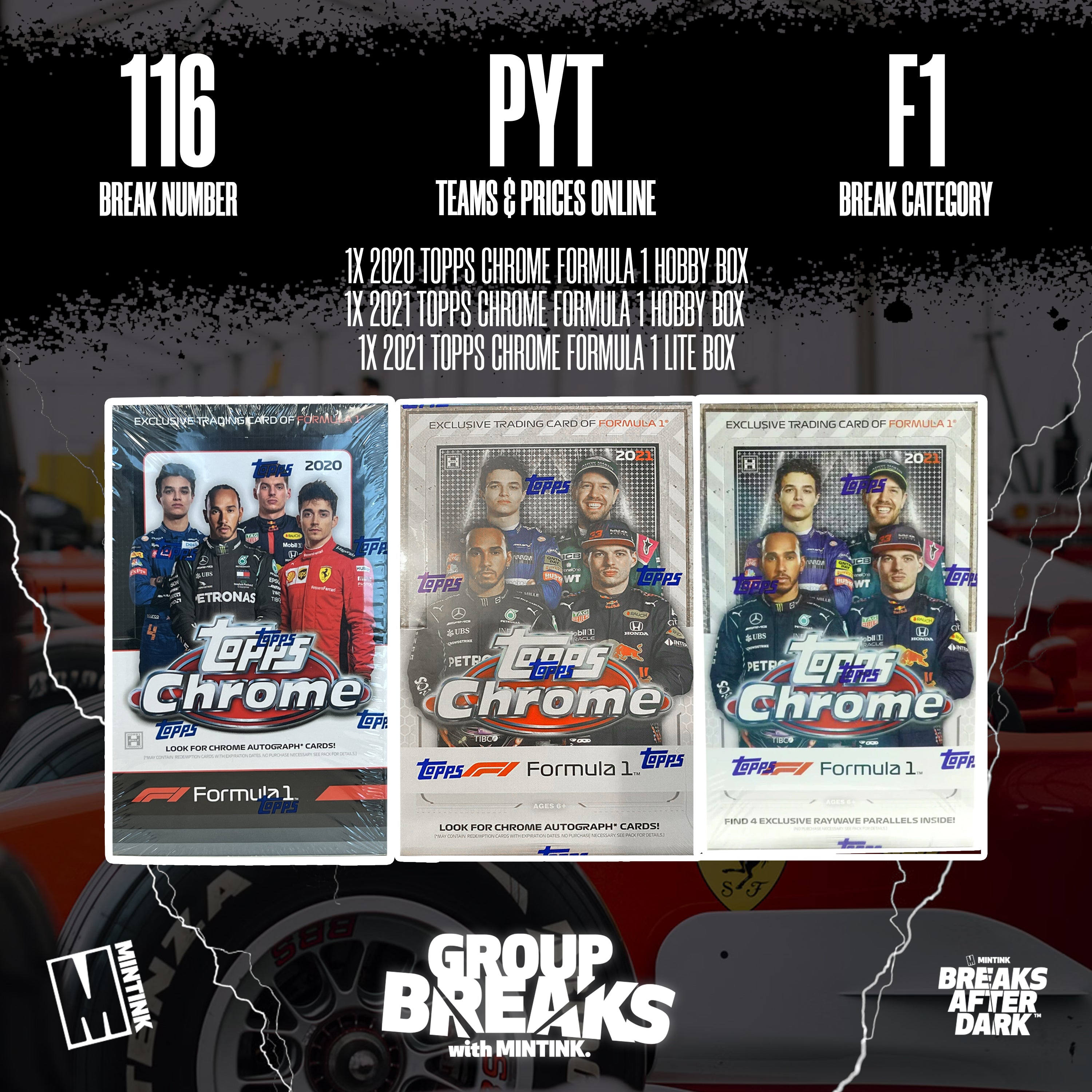 上等な 2021 TOPPS CHROME FORMULA 1 HOBBY 新品ボックス