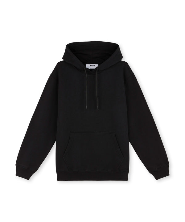 MSGM 후드티 Oversized sweatshirt with a maxi logo print on the hood