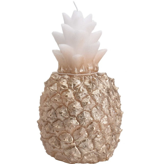 świeca ozdobna w kształcie ananasa