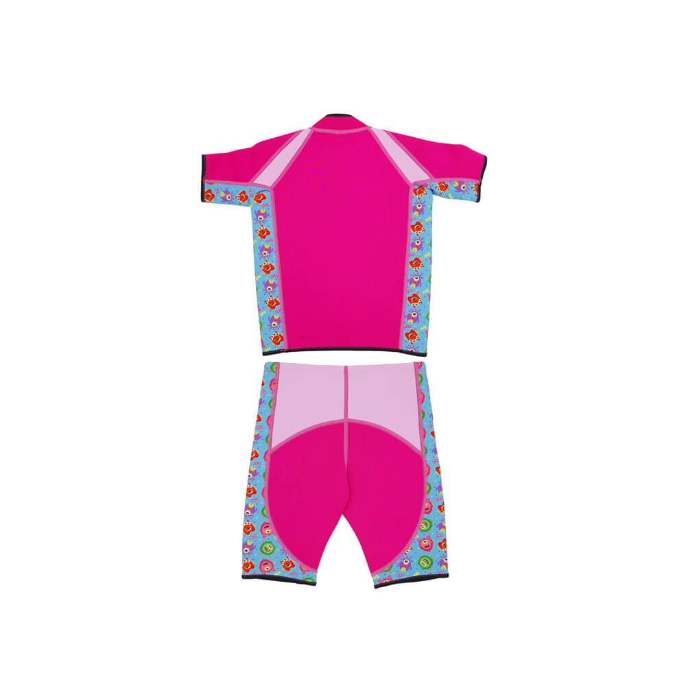 Twinwets Toddler Thermal Swimsuit UPF50+ Blue Monster – Cheekaaboo