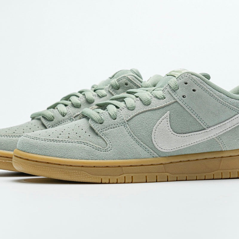 nike sb dunk low grey green